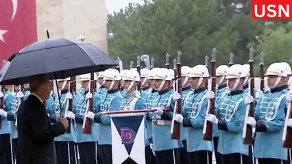 Turkey's Erdogan sworn in for 3rd term as president video