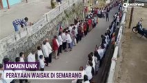 Mengharukan! Warga Muslim  dan Kristiani Saling Bersalaman kepada Umat Budha di Semarang