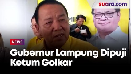 Dipuji Ketum Golkar Dapat Rp800 M Sekali Kunjungan Jokowi, Gubernur Lampung Arinal: Udahlah Nanti Salah Tafsir
