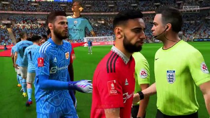 Manchester City vs Manchester United LIVE Emirates FA Cup 2023 FINAL Match LIVE