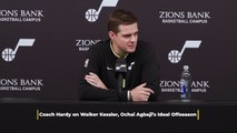 Jazz HC's Offseason Message to Walker Kessler & Ochai Abgaji