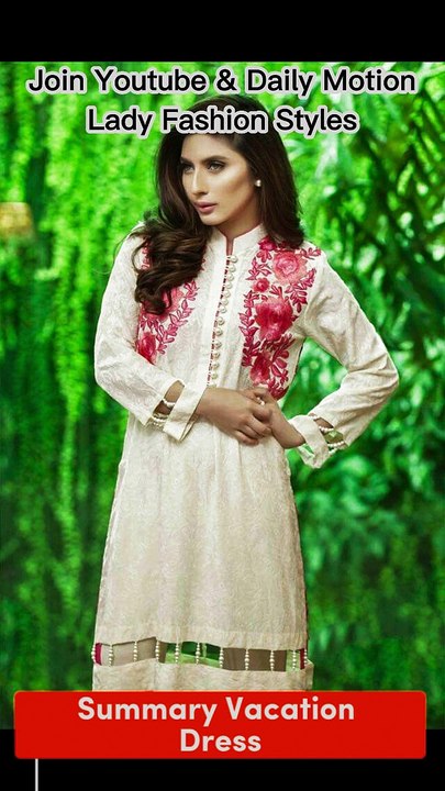 Summer dress design idea lady fashion styles