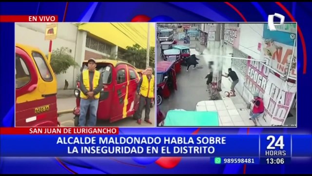 Militares a las calles : alcalde de SJL reitera pedido para declarar en emergencia su distrito