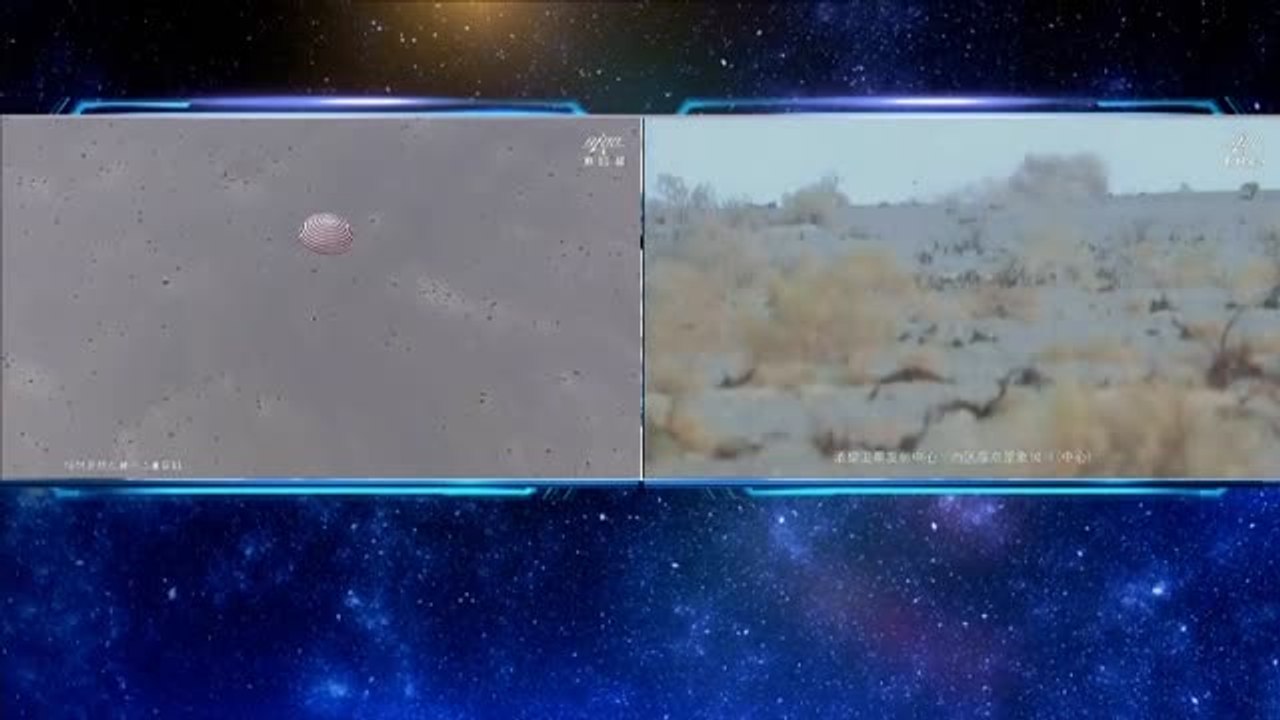 Regresan a la Tierra tres astronautas chinos después de seis meses en el espacio