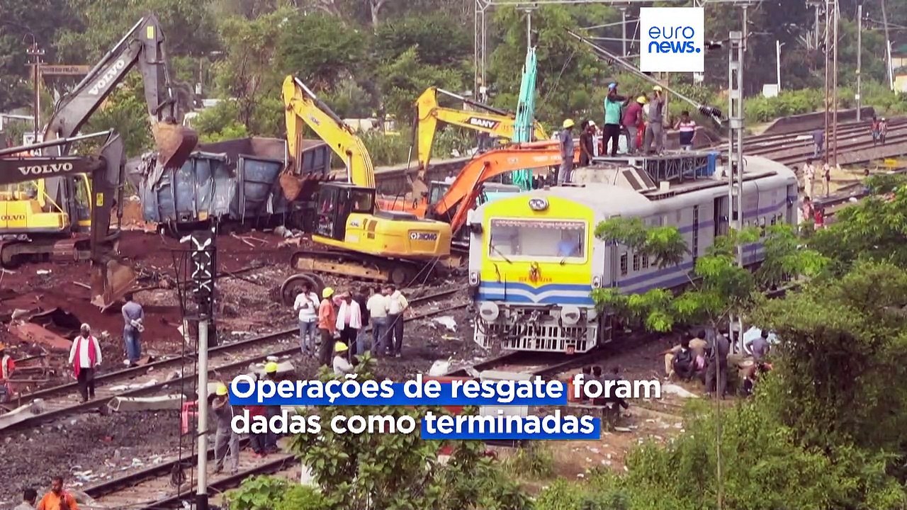 Modi promete "castigo duro" para responsáveis por acidente ferroviário