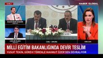 Yusuf Tekin, görevi Milli Eğitim Bakanı Mahmut Özer'den devraldı