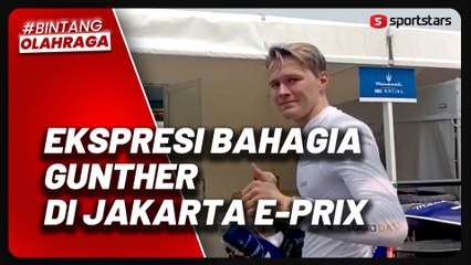 Back to Back Pole Position Jakarta E-Prix, Ini Ekspresi Girang Maximilian Gunther