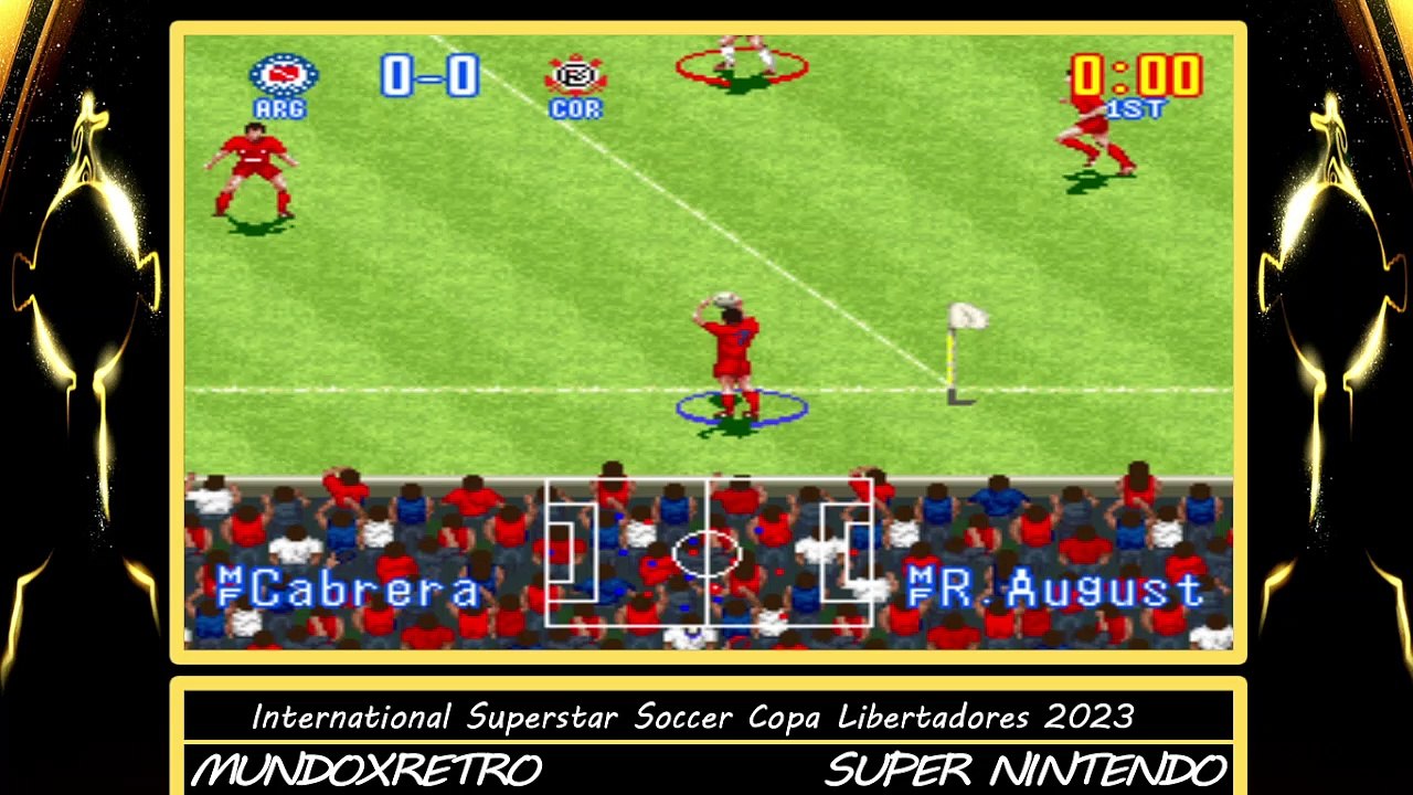 Argentinos Juniors vs Corinthians International Superstar Soccer Copa Libertadores 2023 Super Nintendo
