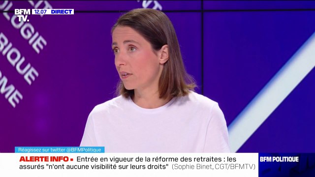 Proposition d'abrogation de la réforme des retraites: Sophie Binet appelle solennellement Yaël Braun-Pivet à laisser les députés voter