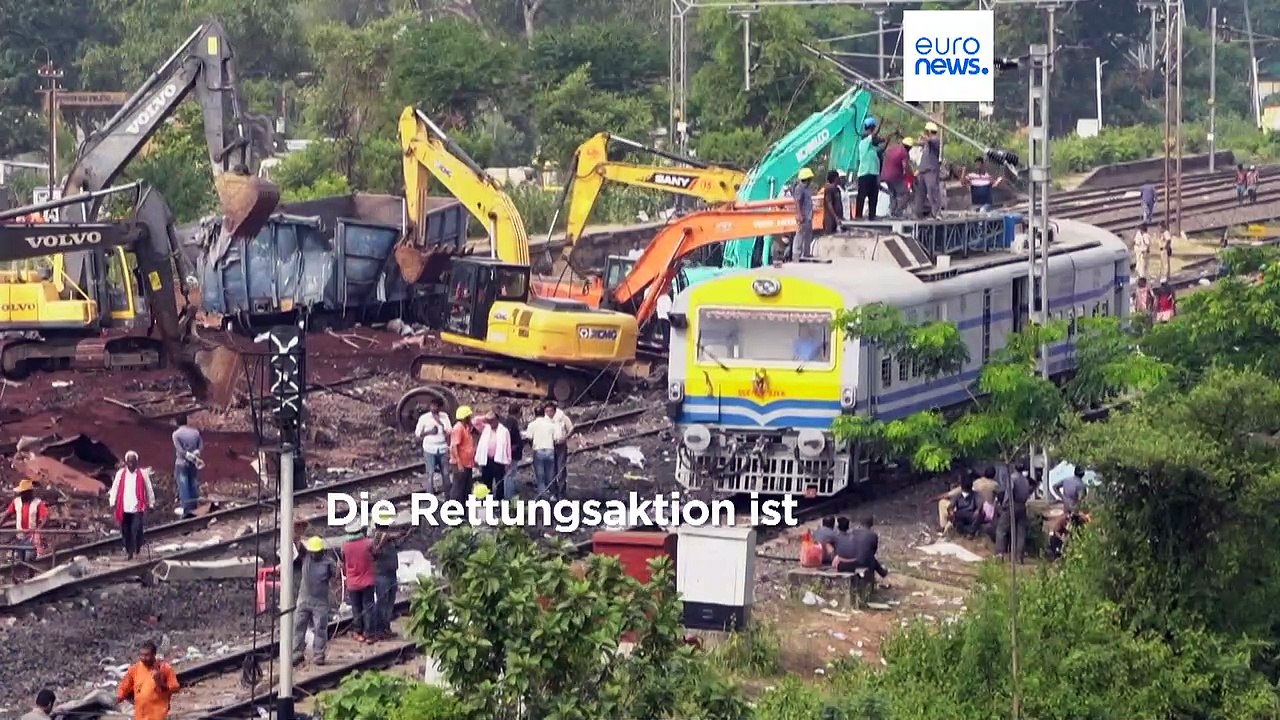 Zugunglück in Indien: 'Kein Verantwortlicher wird verschont, sie werden aufs Härteste bestraft'
