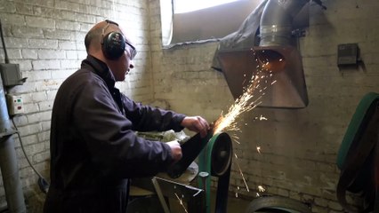 One of Britain's last saw manufacturers has celebrated 100 years of business