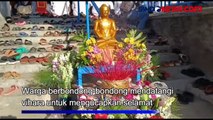 Unik! Bak Lebaran, Warga Saling Maaf-maafan kepada Umat Budha di Semarang