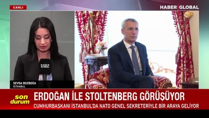 Cumhurbaşkanı Erdoğan NATO Genel Sekreteri Stoltenberg'i kabul etti