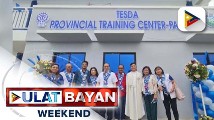 Bagong training center sa Palawan, pinasinayaan ng TESDA