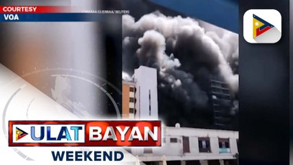 1 patay, 12 sugatan nang sumiklab ang sunog sa isang gusali sa Rome