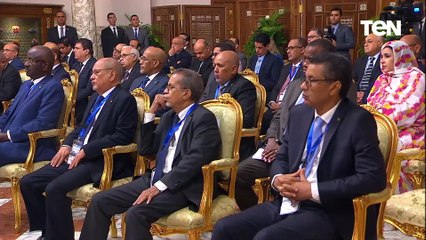 السيسي: من دواعي سروري أن أرحب بشقيقي الرئيس محمد ولد الشيخ فى بلده الثانى "مصر"