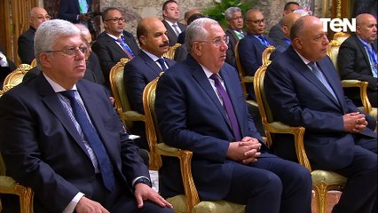 كلمة الرئيس السيسي خلال المؤتمر الصحفي المشترك مع نظيره الموريتاني