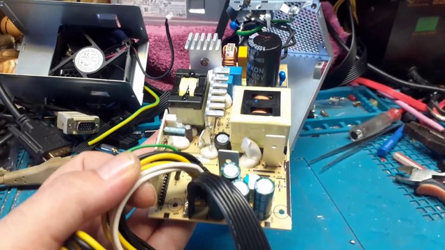 ASUS DEĞİŞİK ANAKARTI/1700 SOCKET ASUS D500MD/LITEON PA-2301-3 PSU 6PIN ATX/POWER KABLO TASARIMI