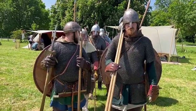 Volsung Vikings invade Lotherton Hall, Leeds