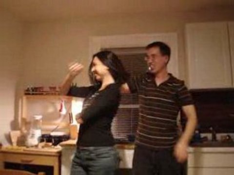 Jules and I Salsa Dancing