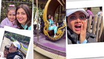 Shilpa Shetty Family London Vacation Full Masti Video Viral, Adventure Ride Enjoy करते…| Boldsky