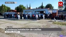 Reportan largas filas de votantes en la casilla electoral de la Universidad Pedagógica Nacional