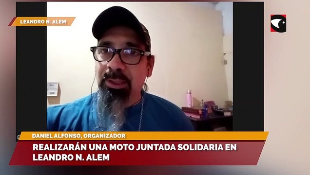 Bajo el lema “Todos por Gonzalo”, realizarán una Moto Juntada Solidaria en Leandro N. Alem