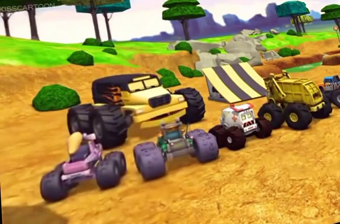 Bigfoot Presents: Meteor and the Mighty Monster Trucks Bigfoot Presents: Meteor and the Mighty Monster Trucks E006 Team Work