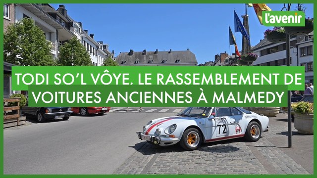 Todi So’l Vôye, le rassemblement d'anciennes voitures à Malmedy