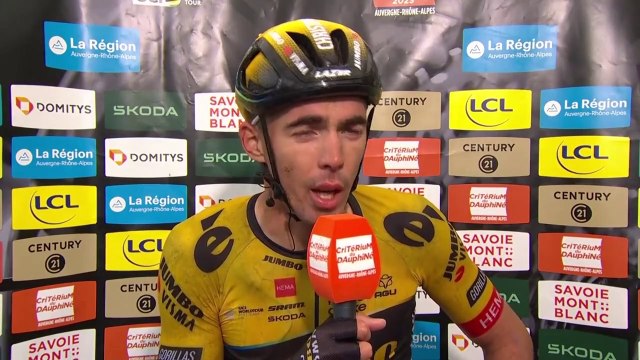 Critérium du Dauphiné 2023 - Christophe Laporte : Toujours un honneur de porter ce beau maillot jaune, donc je vais essayer d'y faire honneur