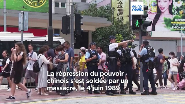 Plusieurs arrestations à Hong Kong, pour empêcher le souvenir du massacre de la place Tiananmen