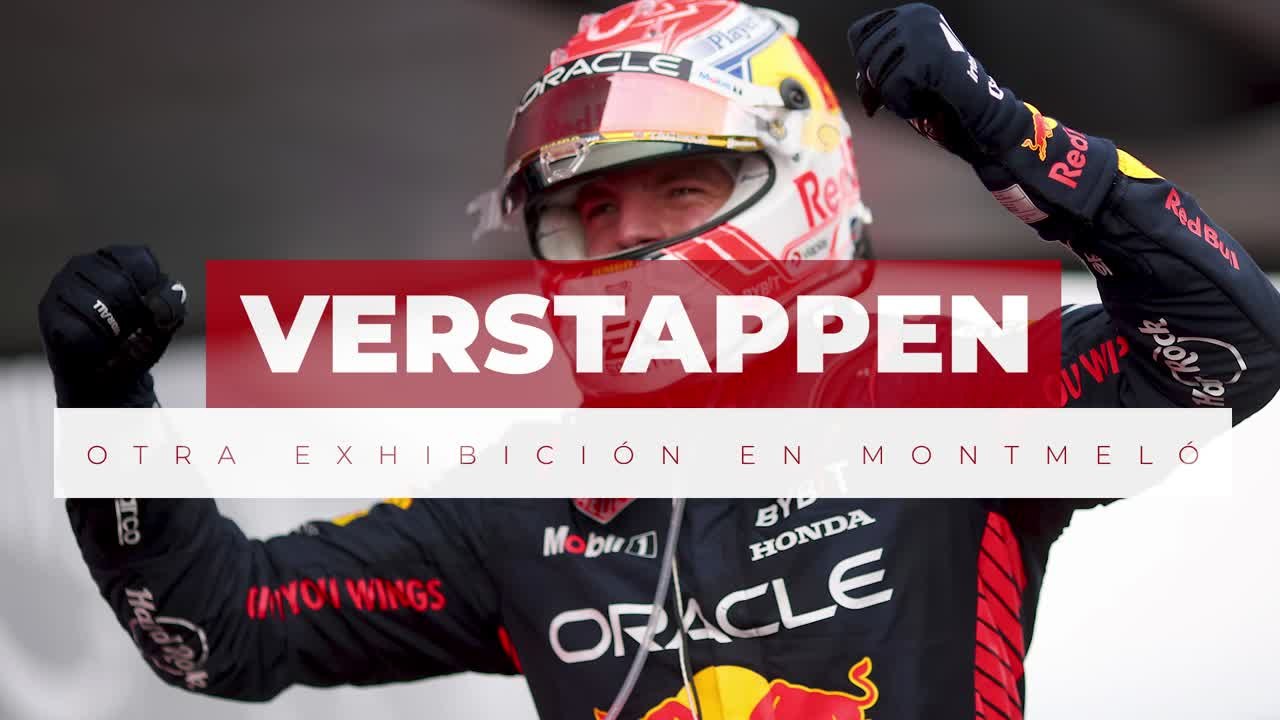 F1 | Resumen del GP de ESPAÑA en MONTMELÓ | EXHIBICIÓN de VERSTAPPEN y MERCEDES; mal día CARLOS SAINZ y FERNANDO ALONSO | AS