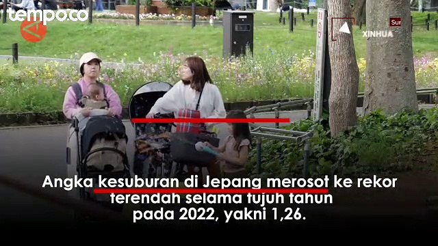 Turun Setiap Tahun, Angka Kesuburan Jepang pada 2022 Terendah