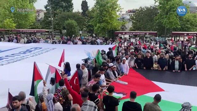 Mavi Marmara baskını 13. yılında da protesto edildi
