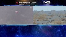 فضانوردان چینی با کپسول «شنژو ۱۵» در مغولستان داخلی فرود آمدند