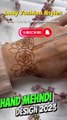 mehndi designs arabic lady fashion styles