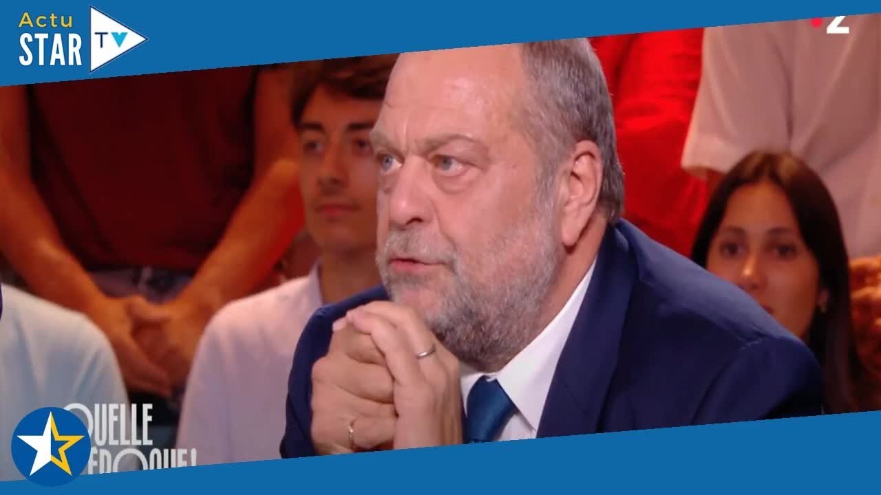 "Ça, c'est pas bien" : Eric Dupond-Moretti gêné et ému en parlant de sa mère et d’Isabelle Boulay da