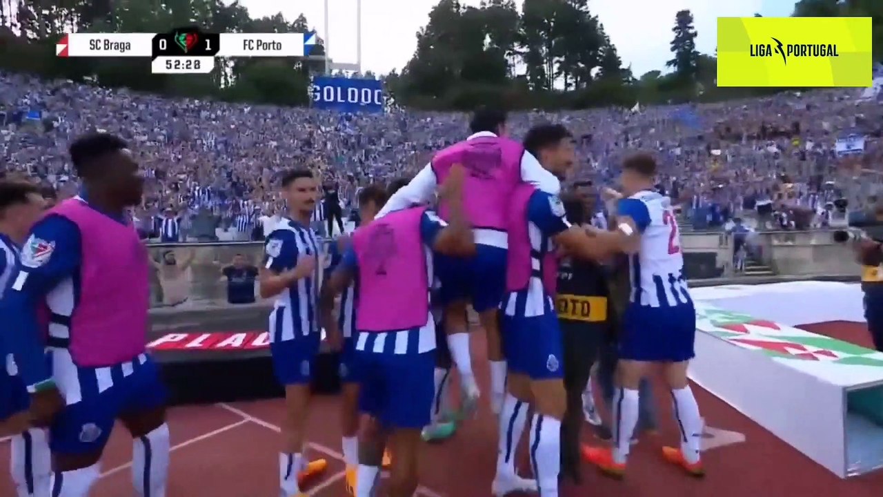 Golo André Horta (auto golo) SC Braga 0-(1) FC Porto (Taça de Portugal 22_23)