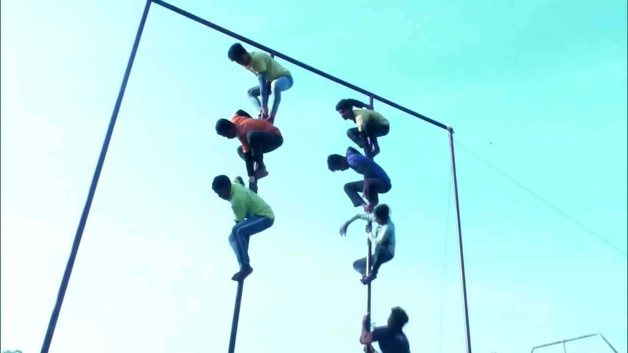 Mallakhamba I Youth from Naxal Area of Chhattisgarh Participates in Mallakhamba