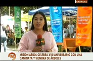Misión Árbol festeja su 17 aniversario con siembra de árboles en el parque Leonardo Ruiz Pineda