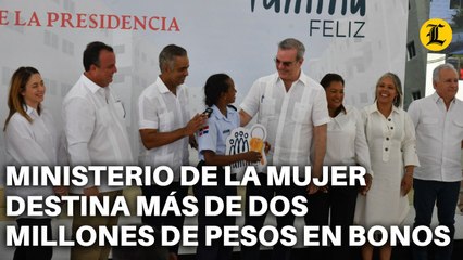 MINISTERIO DE LA MUJER DESTINA MÁS DE DOS MILLONES DE PESOS EN BONOS PARA MUJERES EN VULNERABILIDAD