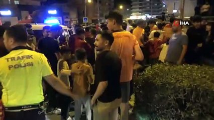 Adana'daki taraftarlar Galatasaray şampiyonluk sevincini yaşadı