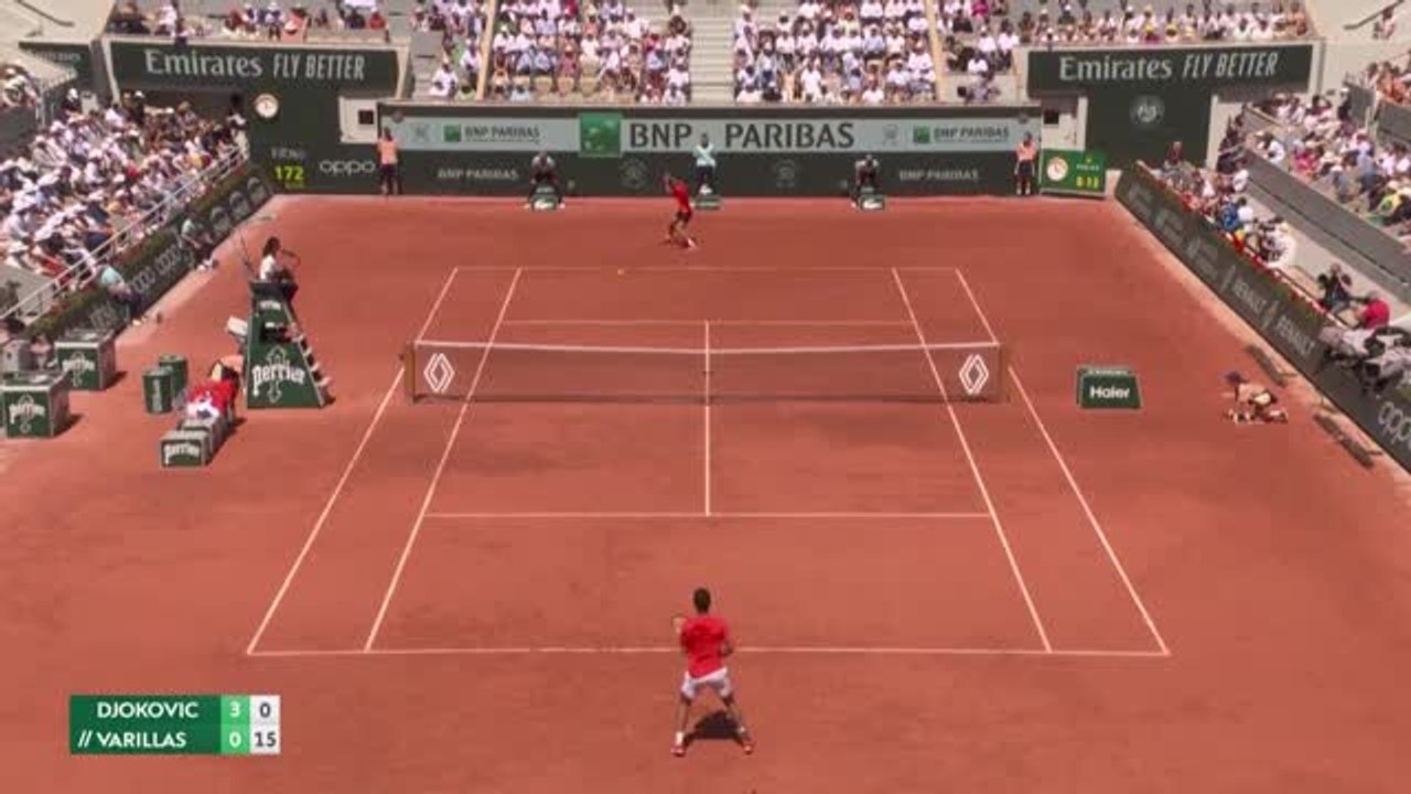 Highlights: Djokovic souverän gegen Varillas