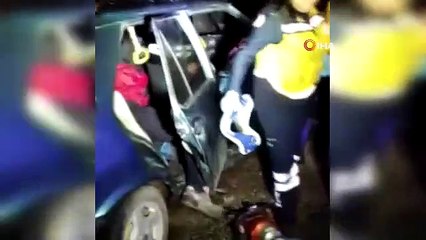 Deux voitures sont entrées en collision à Burdur： 5 blessés