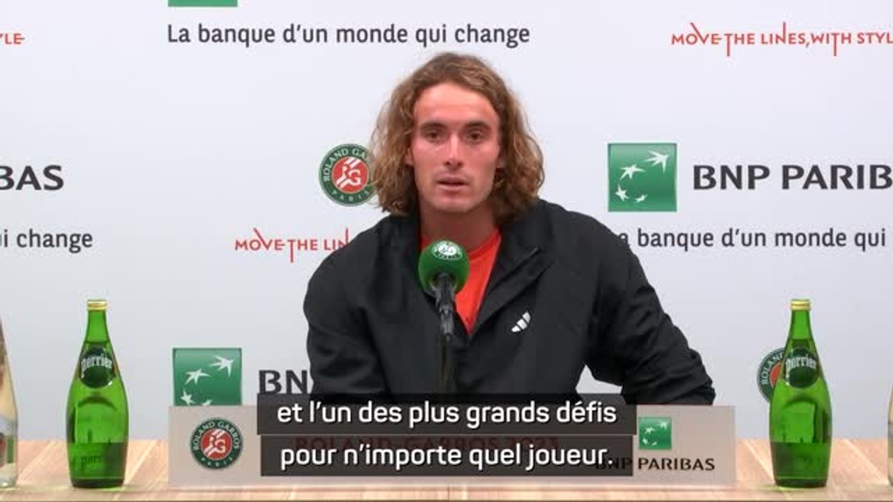 Roland-Garros - Tsitsipas : "Alcaraz ? L'un des plus grands défis pour n'importe quel joueur"