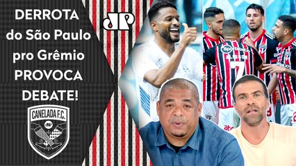 "ESSA É A REAL, cara! O São Paulo PERDEU pro Grêmio, mas é O TIME QUE..." OLHA esse DEBATE!