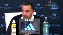 Rueda de prensa de Xavi Hernández tras el Celta vs. FC Barcelona de LaLiga Santander
