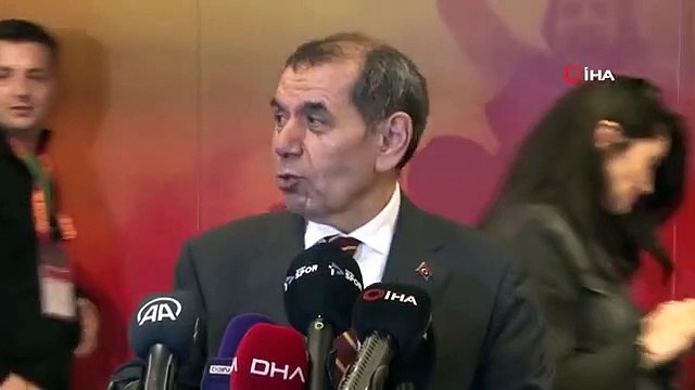 Le président de Galatasaray, Dursun Özbek : Nous dépensons nos forces pour regarder le beau match de Galatasaray