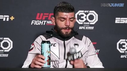 Amir Albazi Ready to be 'King That I Know I Am' After Controversial Decision Win | UFC on ESPN 45