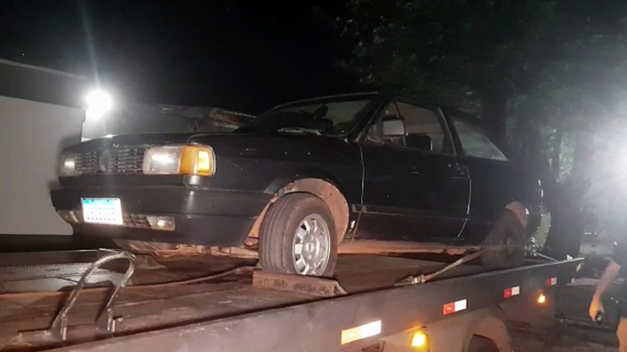 Gol furtado em Santa Tereza é localizado em Cascavel